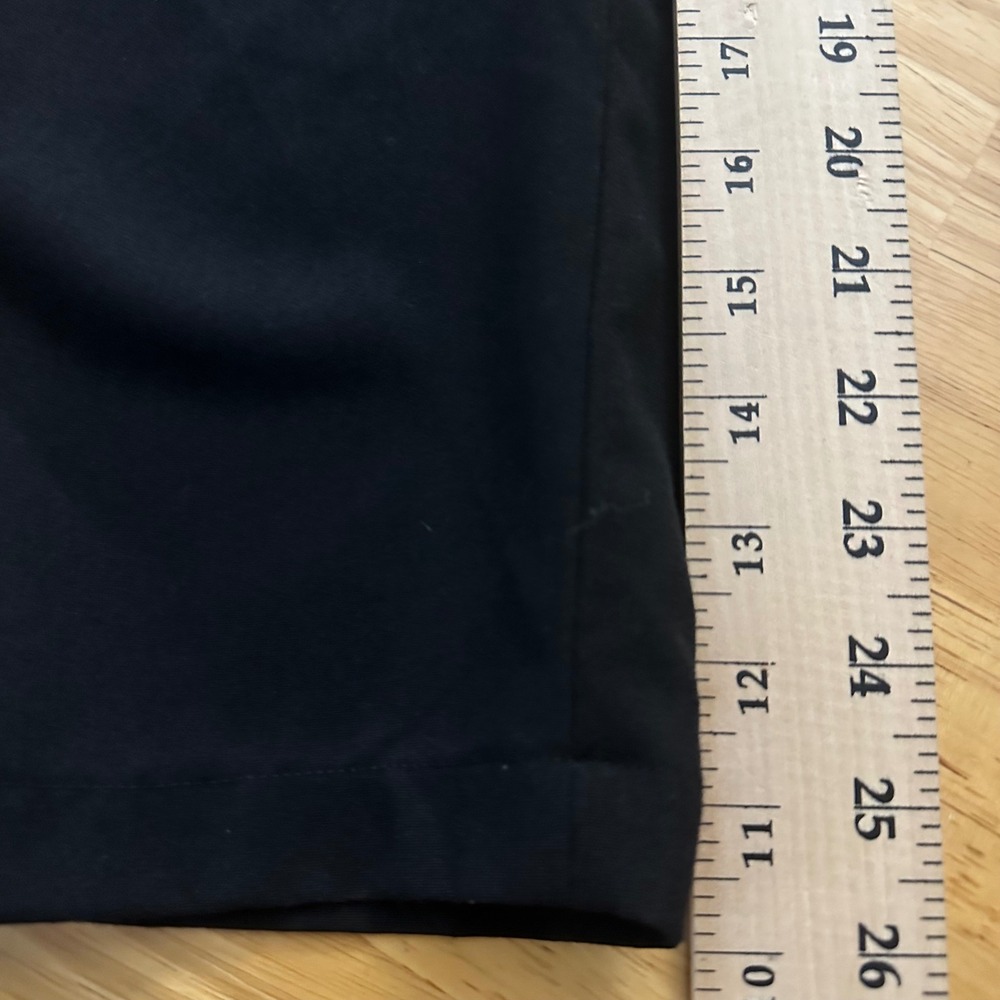 Calvin‎ Klein Black Ankle Dress Pants Womens 2 Stretch Tapered - Picture 12 of 14